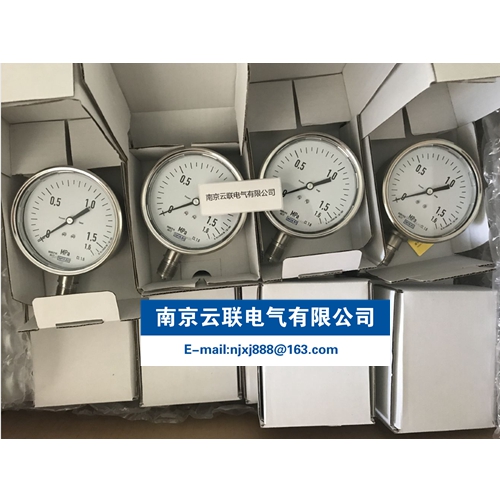 WIKA PGE232.100 波登管壓力表，不銹鋼材質(zhì) 過程工業(yè)，標準型，NS 63、100和160