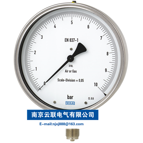 WIKA 332.50, 333.50 檢測(cè)儀表，不銹鋼材質(zhì) 產(chǎn)品描述： WIKA 332.50, 333.50